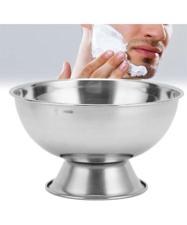 Premium Stainless Steel Shaving Foam Bowl & Mug - Exquisite Design for Men | International Shipping Available - Buy Online on GoSupps.com