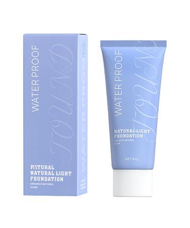 Waterproof liquid foundation longlasting moisturizing face cream for all skin types natural light hyaluronic acid moisturizer daily makeup ready foundation Classic Ivory one size Classic Ivory 1 g 1er Pack