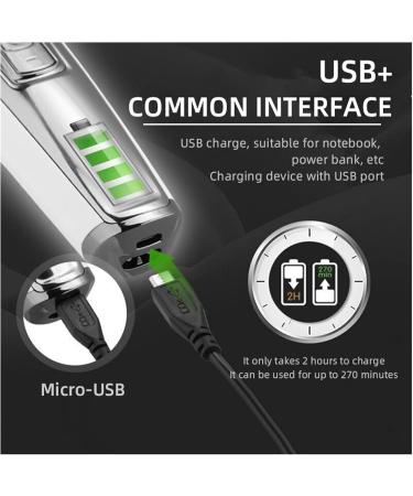 KM-5027 Professional Hair Clipper & Beard Trimmer for Men - Adjustable Speed Electric Razor with LED Display - Buy Online on GoSupps.com