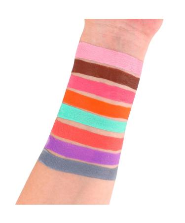 Bowitzki 30g Professional Water Based Face Paint | Safe for Kids and Adults | Light Pink Split Cake Single Color - Buy Online on GoSupps.com