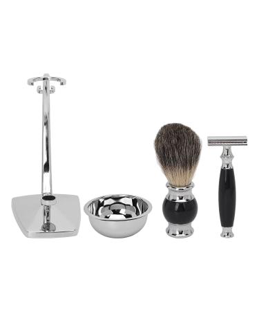 Men's Shaving Set - Classic Manual Razor Beard Brush Soap Dish & Storage Holder | Best Old Fashioned Shaver Kits for Men - International Shipping Available - Buy Online on GoSupps.com