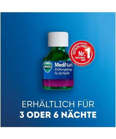 Buy WICK MediNait Night Cold Syrup 90ml - Fast Relief for Cold Symptoms - International Shipping - Buy Online on GoSupps.com