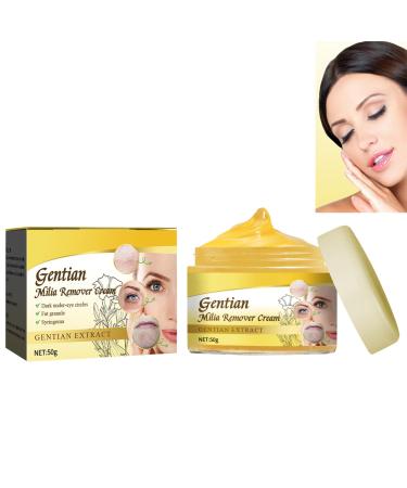 KOAHDE Moisturizing Milia Eyes Cream Speedy Milia Remover Eye Cream Smooth Milia Eyes Cream Milia Removal Eye Creams Dissolve and Reduce Milia Eye Cream Dark Circles Remover Lightens Cream 50G