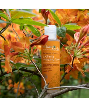 Urban Veda Soothing Hydrating Face Toner | Soothing and Calming| for Dry Mature Sensitive & Inflamed Skin | Contains Sandalwood Organic Aloe Vera & Rose Water |Daily Simple Toner for face |150 ML - Buy Online on GoSupps.com