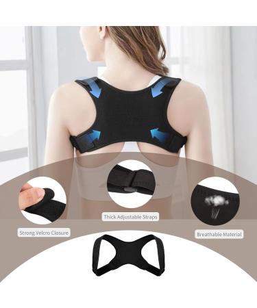 Posture Corrector for Women and Men Back Brace Posture Corrector Back Brace for Men Lower Back Back Support Breathable Shoulder Brace Back Pain Relief Back Straightener Back Brace for Posture normal One Size - Buy Online on GoSupps.com