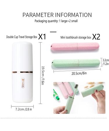 Buy WASYPLSFOI Toothbrush Cup & Case - Durable Toothbrush Etui & Cover for Travel - International Shipping Available - Buy Online on GoSupps.com