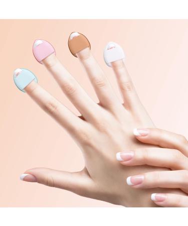 Sibba 12 Pieces Sponges Powder Puff with Finger Holder Strap - Mini Beauty Blender Makeup Pads for Liquid Foundation - Halloween Costume Festival Cosmetics - Wet & Dry Tool - Buy Online on GoSupps.com