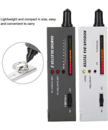 Professional Diamond Tester II - High Accuracy Portable Gemstone Testing Tool Set for Novice and Expert Jewelers - Buy Online on GoSupps.com