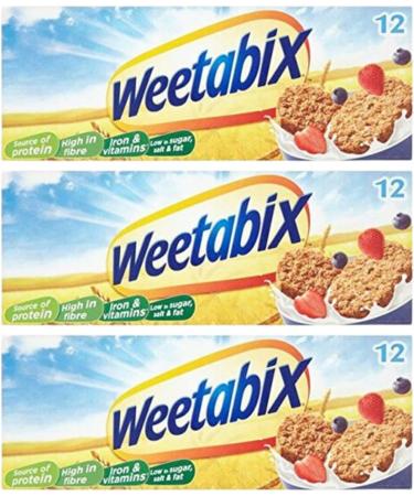 Breakfast Cereal Bundle Containing Weetabix Original 12s (3 Pack) - Buy Online on GoSupps.com