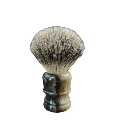 AnSafe Shaving Brush Handmade Pure Badger Hair Beard Foam Brush Durable Resin Handle Wet Shaving Brush