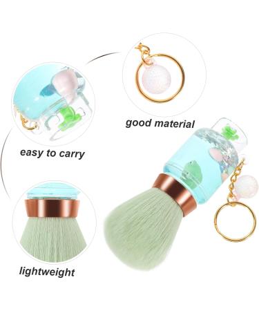 Healeved Beauty Tools Blush for Cheeks Face Makeup Beauty for Makeup Blush Makeup Brush Makeup Tools Blush Brush with Key Ring Professional Makeup Kit Travel Plastic Powder Brush The Face - Buy Online on GoSupps.com