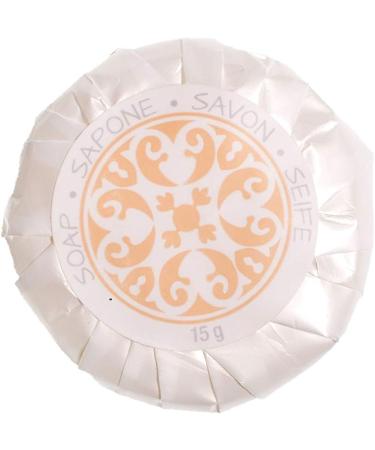  MAQA MAQA 100 x Disposable Hotel Soap 15g Courtesy Line for Hotel and B&B Mini Round Body Soap - Buy Online on GoSupps.com