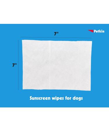 Petkin SPF15 Sunscreen Wipes - Buy Online on GoSupps.com