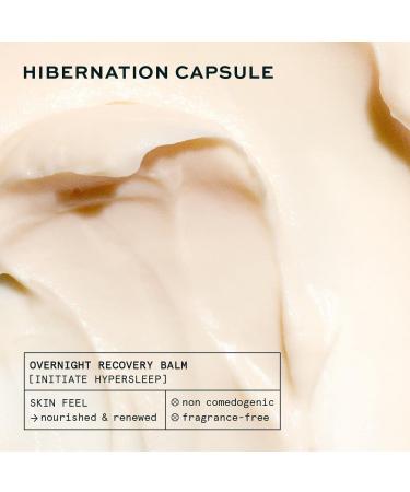 Make Hibernation Capsule Overnight Recovery Balm - Intense Hydration Night Cream with Upcycled Apple Extract - Moisturizer for All Skin Types - 1.6 Fl Oz - Buy Online on GoSupps.com