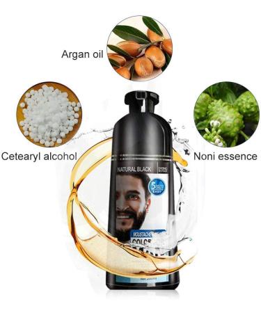 Cuasting Permanent Beard Dye Shampoo for Men - 200ML - Buy Online on GoSupps.com