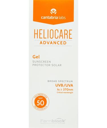 Heliocare SPF 50 Gel 50ml - Sun Protection for Skin | [Brand Name] - Buy Online on GoSupps.com
