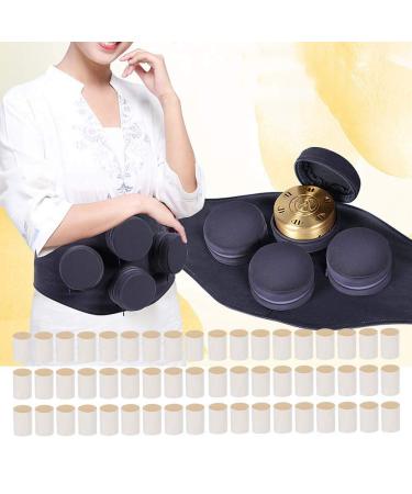 54-Piece Moxa Stick Set | Natural Moxibustion Therapy for Pain Relief | Safe & Effective Body Massage Tool - Buy Online on GoSupps.com