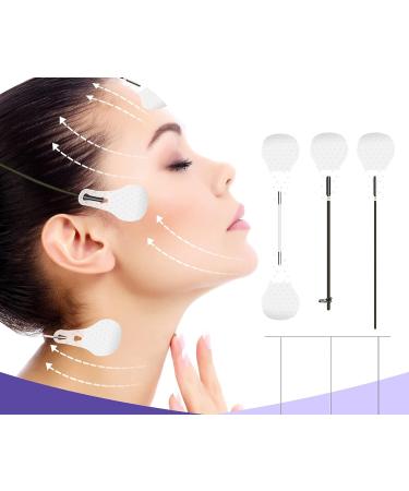 40Pcs Face Lift Tape | Ultra-Thin Invisible Lifting Ropes for Tightening Skin and Wrinkle Reduction - Buy Online on GoSupps.com