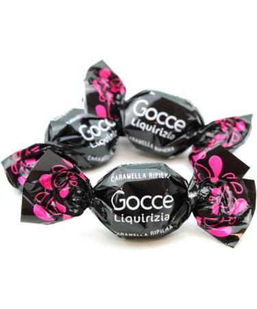  Italian Gourmet E.R. Rossana Fida LIQUORICE Drops Liquorice Stuffed Candy Individually Wrapped Gluten Free Vegan 175g + Italian Gourmet Polpa 400g (Pack of 6) - Buy Online on GoSupps.com