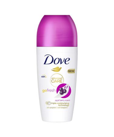 Dove Dove A ai Roll On Advanced Care Deodorant Anti-Perspirant Deodorant Delicate Formula with Triple Action Moisturizing Protection Up to 48 Hours Deodorant for Men and Women 50 ml