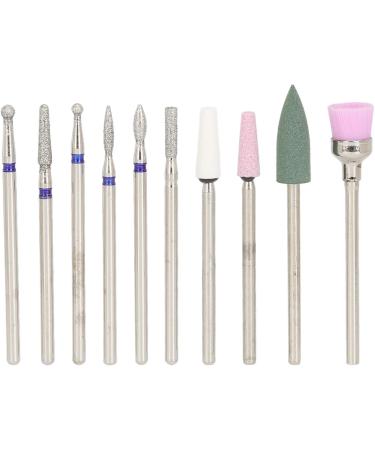 Nail Art Drill Bits Rough Surfaces Removal Tungsten Steel Ceramic Heads Easy Nail Shaping Less Dust Universal Compatibility - Buy Online on GoSupps.com