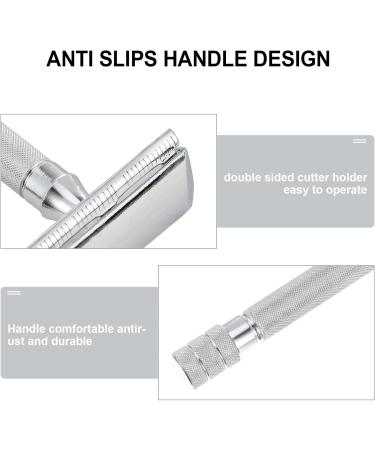 Beavorty Reusable Safety Razor | Double-Cutting Zero Waste Luxury Razor for a Smooth Barbershop Shave - Buy Online on GoSupps.com