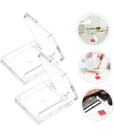 MUSISALY 4pcs Transparent Square Mini Eyeshadow Box Eyeshadow Palettes Small Makeup Palettes Cosmetic Palettes Empty Eyeshadow Pans Small Cosmetic Pans Empty Pans for Eyeshadow Lip Balm Pan - Buy Online on GoSupps.com