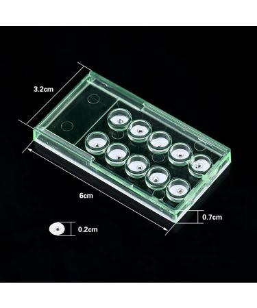 Dental Crystal Tooth Ornaments - 10pcs 2mm White Gems with Box | Teeth Jewelry Decoration - Buy Online on GoSupps.com