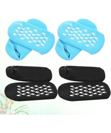 minkissy 2 Pairs Womens Short Socks Womens Sock Women Socks spa Sock Foot Peel Rough Skin Socks Foot Care Sock moisturizing Sock Exfoliating Foot Socks kit Socks Women's Gel - Buy Online on GoSupps.com