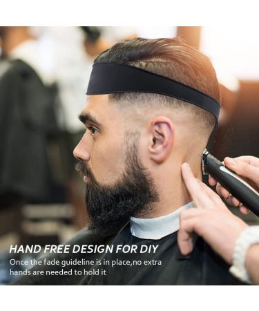 Neckline Shaving Template - Curved Hair Cutting Guide & Soft Silicone Trimming Tool for DIY Home Haircuts (Red - Buy Online on GoSupps.com
