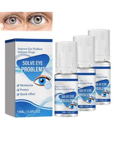 Myopia Reversal Eye Drops Eye Brightening Drops Myopia Relief Dry Eye Drops Eye Care Solution Clear Eyes Eye Drops Alleviate Eye Fatigue Acid Swelling Redness and Swelling Blurred Vision (3)