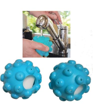 LGCTION Clothes Will Come Out Soft Fewer Wrinkles and Less Static Cling. Steamy Decontamination Anti-Winding Clothes Cleaning Washing Dryer Balls - Buy Online on GoSupps.com