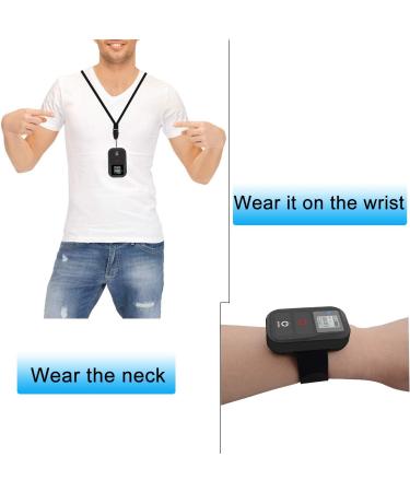 Suptig WiFi Remote for GoPro Hero 8/7/6/5/4/Session/3/3+, Waterproof Wireless Remote (Black) - Buy Online on GoSupps.com