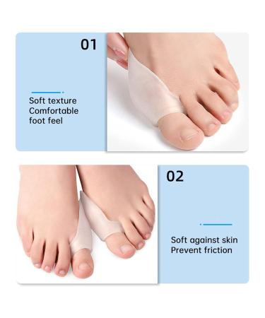 Orthopedic Toe Separator Corrector Set for Men & Women - 5 Pack for Hallux Valgus Correction & Foot Relief - Buy Online on GoSupps.com