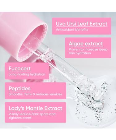 Ame Pure Don't Be Thirsty Face Serum For Women - 30 ml Hydrating Serum For Plumping Up Fine Lines - Hydrating Serum Face Absorbs Without Stickiness - Say Goodbye To Skin Dehydration - Buy Online on GoSupps.com