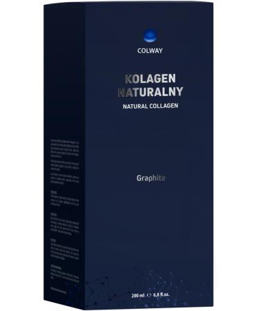 Colway GRAPHITE NATURAL COLLAGEN Hair Nails & Feet Treatment - Deep Regeneration (200ml) - Buy Online on GoSupps.com