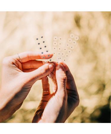 NAO Wellness Swarovski Ear Seeds Acupuncture Kit - 20 Crystal Beads for Auriculotherapy & Self-Care Healing | Adults & Kids - Buy Online on GoSupps.com