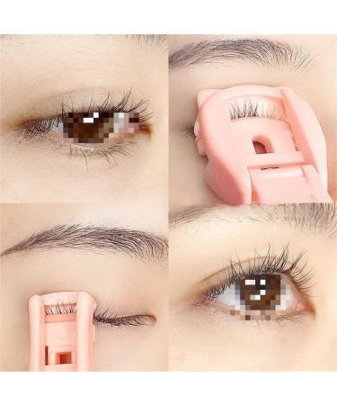 Effortless Lash Curler: Instant Eye-Opening Effect Easy-to-Use Eyelash Curling Tool-Design for Home & Travel Beige - Buy Online on GoSupps.com