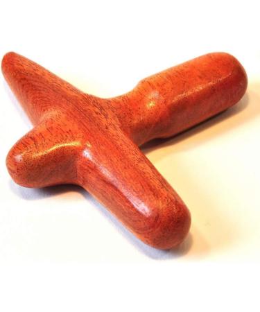 Wanthai Device Massager - Cross Texture for Point Release Wood Accessories for Thai Massage & Strength Training - Buy Online on GoSupps.com