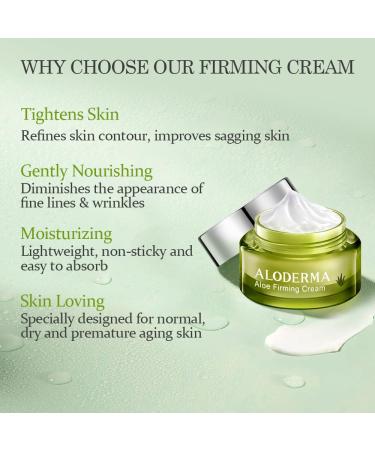 Aloderma Essential Aloe Firming & Rejuvenating Skin Care Set - 5 Pieces - Gel Cleanser x2pcs Toner Cream - Buy Online on GoSupps.com