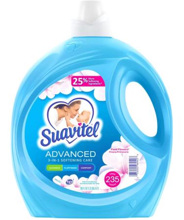 Shop Suavitel Advanced Liquid Fabric Softener - Field Flowers 160 oz | International Shipping Available - Buy Online on GoSupps.com