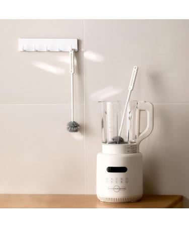 Huyath Long Handle Bottle Brush Water Bottle Cleaner Brush Multipurpose Cup Brush Scrubber Water Bottle Cleaner Brush Long Bottle Cleaning Brush for Cups Dishes - Buy Online on GoSupps.com