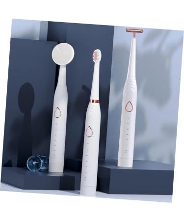 Shop Homsfou Electric Toothbrush & Dental Floss Set - USB Automatic Cleaning Brush for Kids | Durable ABS Design - Buy Online on GoSupps.com