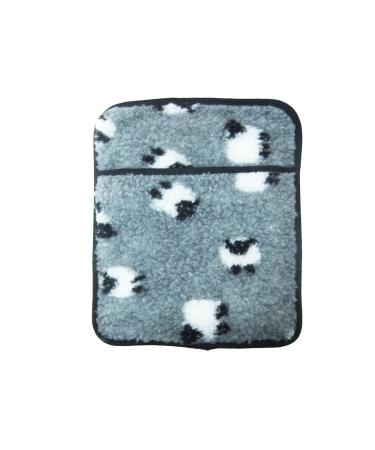 Hotties Microwave hot Water Bottle - Cuddly Warm Sheep Sherpa (Grey)