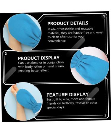 Lot de 2 paires de d'entretien pour machine cire de paraffine de spa de manucure mitaines de paraffine de spa - Buy Online on GoSupps.com