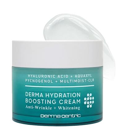 DERMACENTRIC Hydration Boosting Water Gel Lightweight Korean Skincare Moisturizer with Hyaluronic Acid for Soft Radiant-Looking Skin For All Skin Types (1.69 oz)