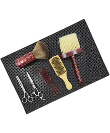 Ipetboom 1pc Non-Slip Hair Cutting Tool Haircut Tool Hair Cutting Tools Hairdressing Tools Hair Styling Tools Coffee Decor Flat Iron Travel Mat Storage Pad Anti-Skid Mat - Buy Online on GoSupps.com
