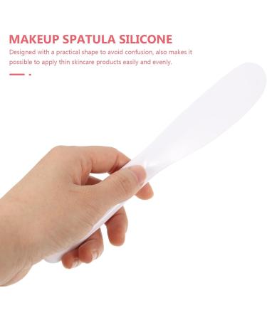 Healifty Lot de 5 Spatules Masque en Silicone Blanc Grand Format Cuill res Cosm tiques Multifonctions pour Soins du Visage Applicateurs Pratiques pour Utilisation Domicile Voyage - Buy Online on GoSupps.com