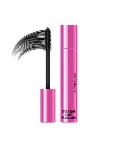 Mascara for curled eyelashes High Definition mascara for defined waterproof Mascara liquid eyelash extensions 10 ml Curling Wand Mascara for straight eyelashes create natural plump v