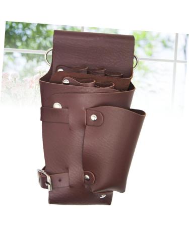 Professional Hair Clipper for Hairdressers & Barbers | Medium Brown Tool Organizer with Waist Belt & Scissor Holder - Buy Online on GoSupps.com